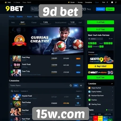 Experiência do usuário no site 9d bet